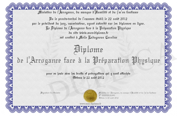 diplome universitaire preparateur physique